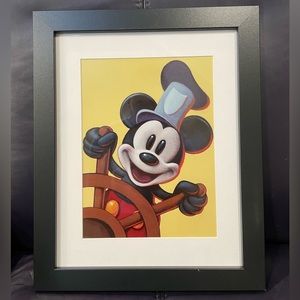 Walt Disney Steam Boat Willy Art Mickey Mouse. 

New, never hung, attic stored.